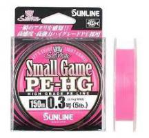 Шнур Sunline Small Game PE-HG 150м #0.15/0.069mm 2.5lb/1.2kg