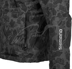 Куртка Shimano GORE-TEX Explore Warm Jacket ц:black duck camo