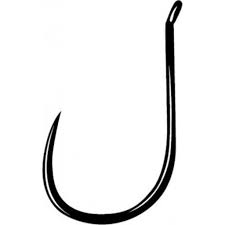 Крючок Decoy Area Hook II Mat Black  (8шт/уп)