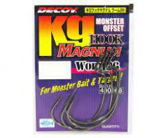 Крючок Decoy Worm26 Kg HOOK MAGNUM #8/0 (3 шт/уп)