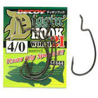 Крючок Decoy Worm21 Digging Hook #5/0 (4 шт/уп)
