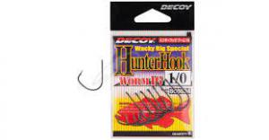 Крючок Decoy Worm16 Hunter Hook #1/0 (9 шт/уп)			