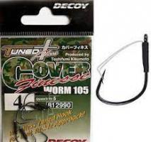 Крючок Decoy Worm105 Cover Finesse #1/0 (5 шт/уп)