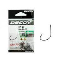 Крючок Decoy KR-33 Maggot #16 (16 шт/уп)