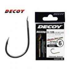 Крючок Decoy K-105 Live Bait Light (12 шт/уп)	