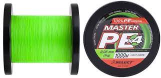 Шнур Select Master PE 1000m (салат.) 0.16mm 19kg