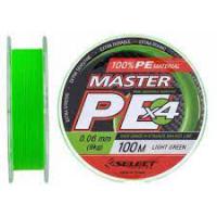 Шнур Select Master PE 100m (салат.) 0.06mm 9kg