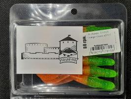 Твистер Keitech SL Remix 3.5 Orange-Green (replic)