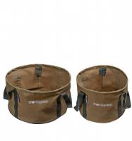 Мягкое ведро для прикормки без крышки World4Carp Soft Bucket Coyote