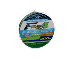 Шнур Flagman PE Hybrid X4 Feeder Moss Green 300м