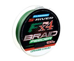 Шнур Flagman S-River Feeder Braid X4 100м 0.12мм