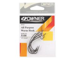 Гачки "OWNER" OFFSET 5108   All Purpose Softbait Hook