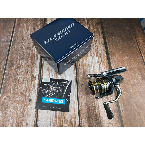 Катушка Shimano Ultegra 2500 FC ULT2500FC, легка спінінгова котушка для риболовлі — купити в Україні