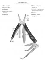 Мультитул Active Scitool Black з нержавіючої сталі — купити в Україні