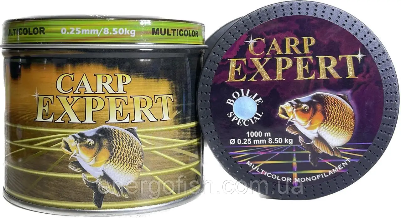 Жилка Carp Expert Multicolor Boilie Special 1000м 0.25мм 8.9кг
