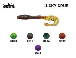 Силікон Fishing ROI Lucky Grub 110mm D010 (5шт) (кор20уп) (M123)