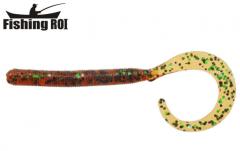 Силікон Fishing ROI Ribbontail Worm 90mm D010 (15шт) (кор20уп) (M123)