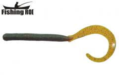 Силікон Fishing ROI Ribbontail Worm 90mm D014 (15шт) (кор20уп) (M123)