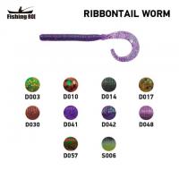 Силікон Fishing ROI Ribbontail Worm 90mm D042 (15шт) (кор20уп) (M123)