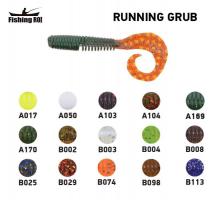 Силікон Fishing ROI Running Grub 100mm A169 (6шт) (M203)