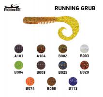 	Силікон Fishing ROI Running Grub 100mm B002 (6шт) (M203)