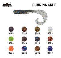 Силікон Fishing ROI Running Grub 100mm B025 (6шт) (M203)