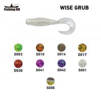 Силікон Fishing ROI Wise Grub 60mm S001 (15шт) (кор20уп) (M123)